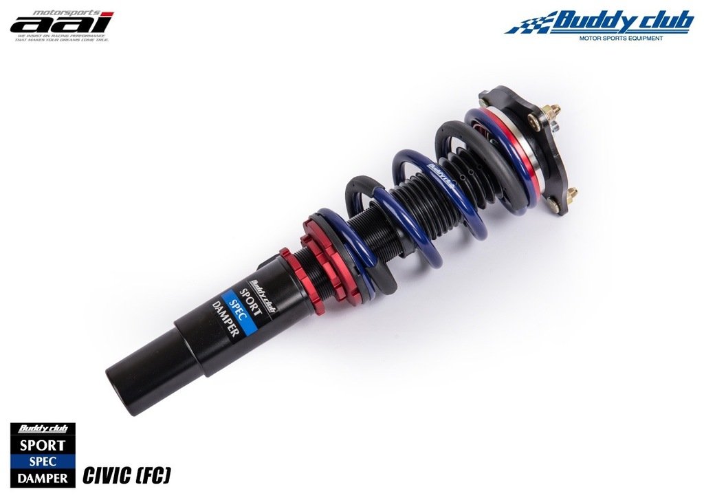 BUDDYCLUB HONDA CIVIC (FC 10TH GEN) SPORTS SPEC DAMPER & COIL OVER SPRING KIT