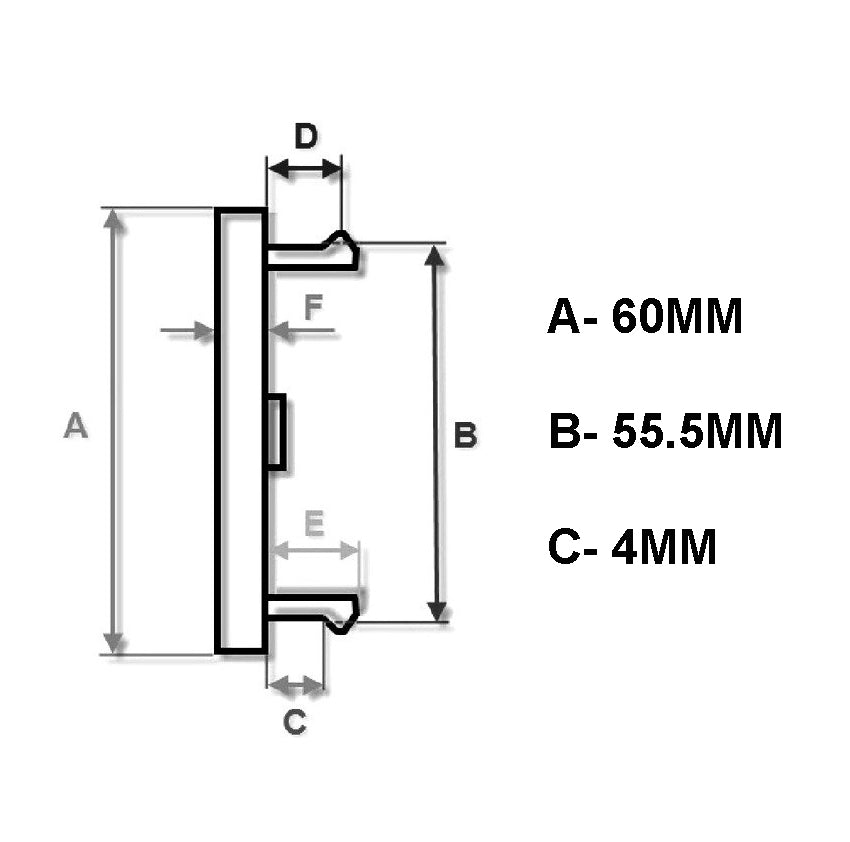 BUDDYCLUB WHEEL CENTER CAP
