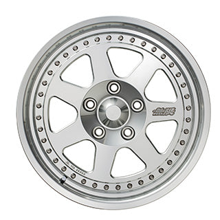 MUGEN M7 V2 WHEEL - 17 INCH, SILVER, ALUMINIUM