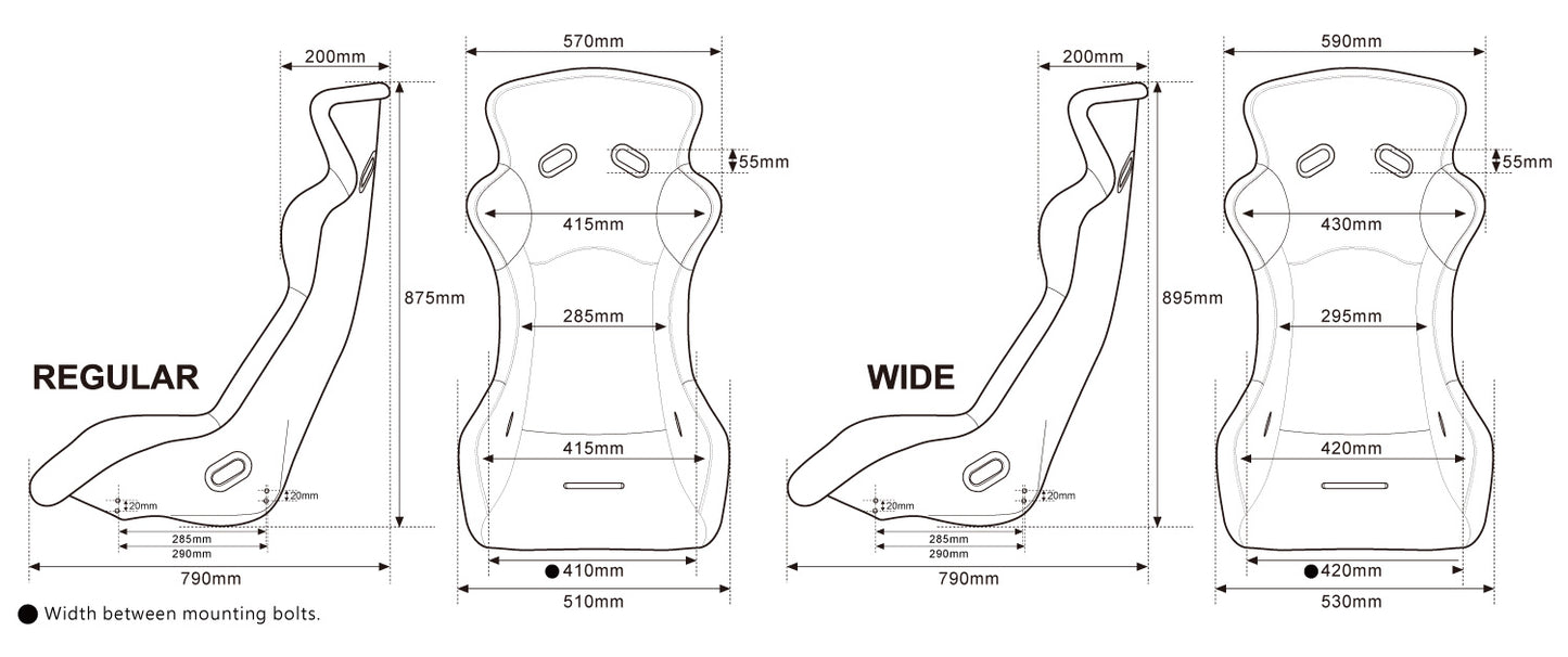 BUDDY CLUB RACING SPEC REV2 BUCKET SEAT