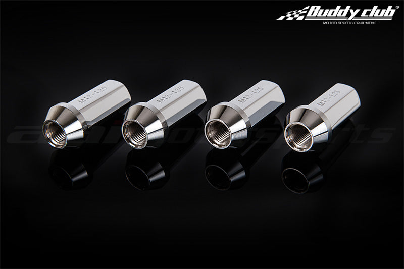 RACING SPEC LUG NUTS 4 PACK (CHROME)