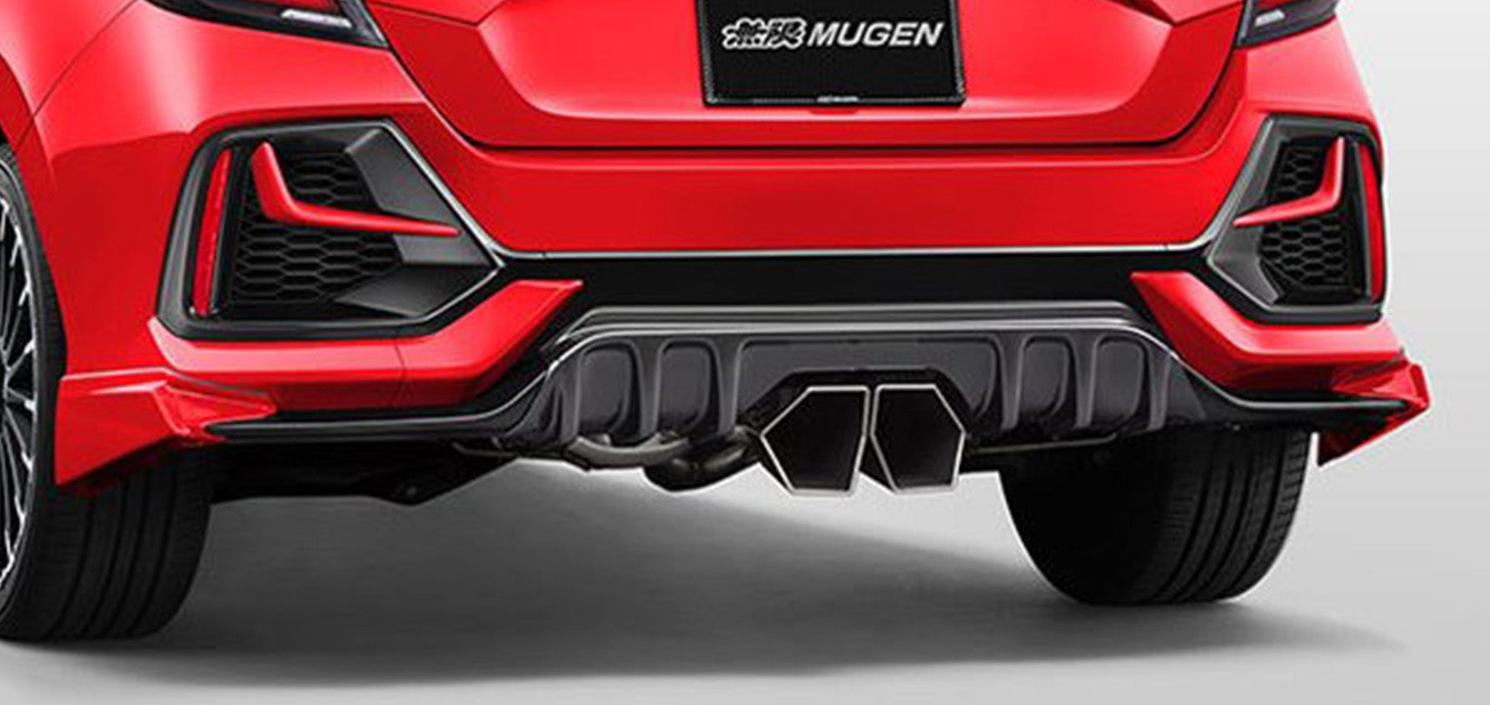 CIVIC FK7 REAR UNDER SPOILER – NINE-W | MUGEN 無限 POWER AUSTRALIA