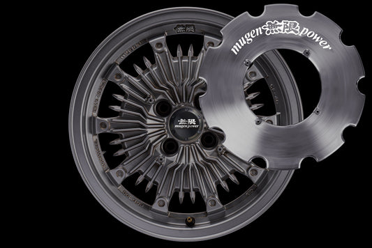 MUGEN CF48 WHEEL - 15 INCH, GUN METAL, ALUMINIUM