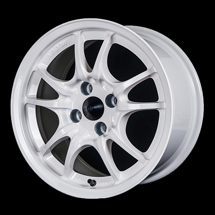 MUGEN MC10L WHEEL - 15 INCH, WHITE, ALUMINIUM