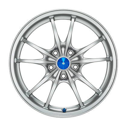 MUGEN MF10 WHEEL - 17 INCH, SILVER METALLIC, FORGED