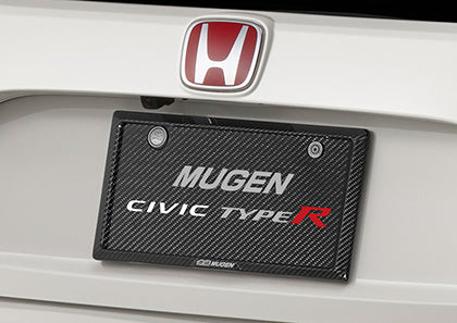 MUGEN CARBON NUMBER PLATE GARNISH